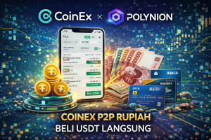 CoinEx P2P Rupiah: Cara Beli USDT Langsung