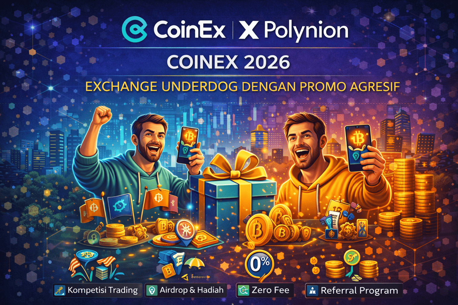 CoinEx 2026: Underdog dengan Promo Agresif, Cukup?