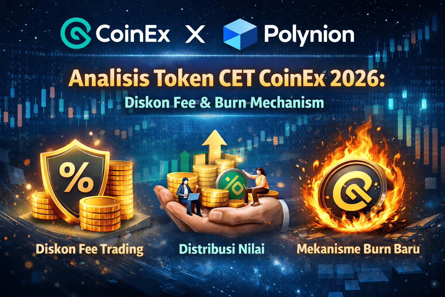 Analisis Token CET CoinEx 2026: Diskon Fee & Burn