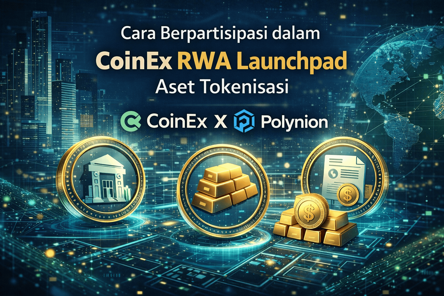 Cara Berpartisipasi dalam CoinEx RWA Launchpad Aset Tokenisasi