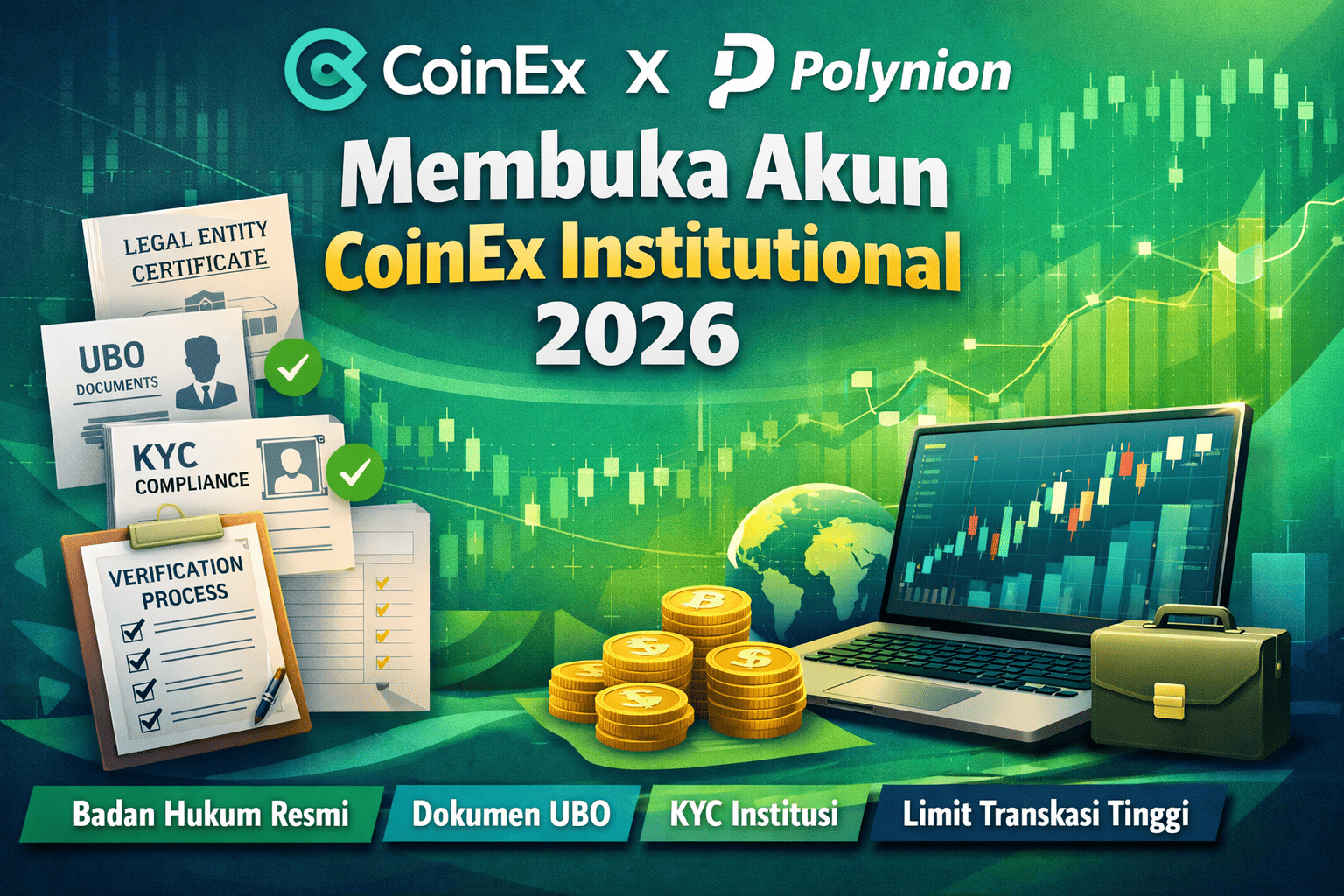 Cara Membuka Akun CoinEx Institutional dengan Syarat 2026