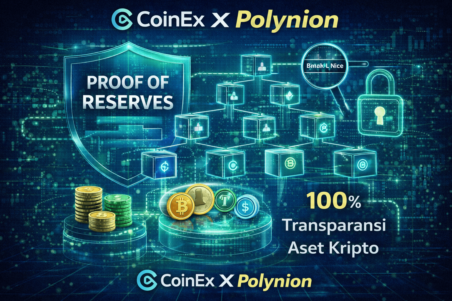 CoinEx Proof Reserves: Merkle Tree Transparansi Aset